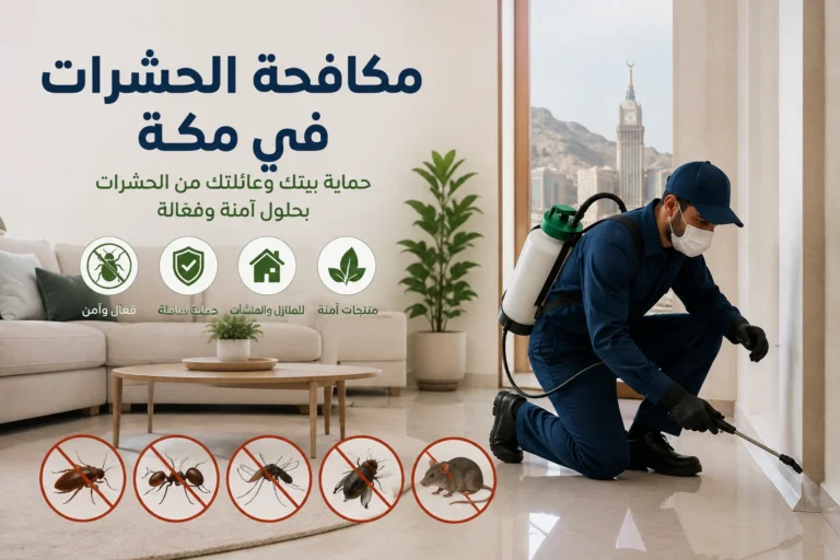 شركة مكافحة حشرات بمكة